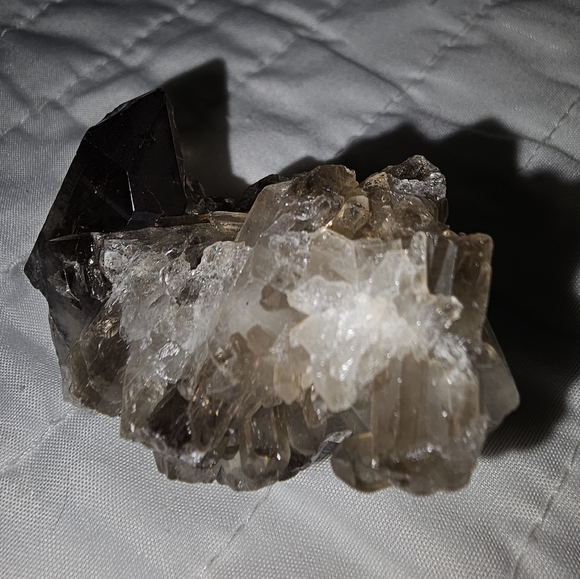 69g, Cluster of Smoky Quartz, 5x5x3cm approx., New! - Picture 3 of 12